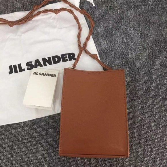JIL SANDER BROWN ‘TANGLE SMALL’ SHOULDER BAG - Picture 3 of 8